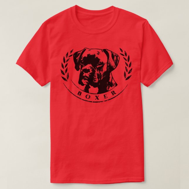 Camiseta Cão-boxer (4) (Frente do Design)