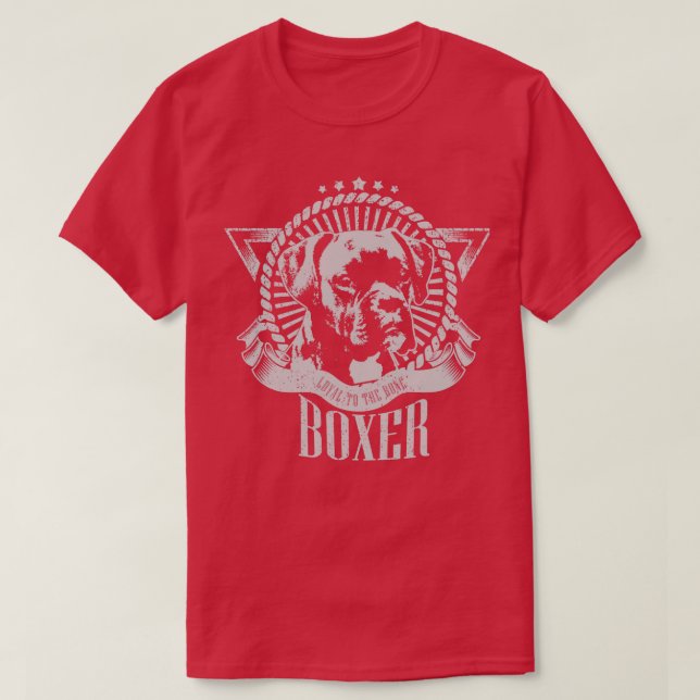 Camiseta Cão-boxer (6) (Frente do Design)