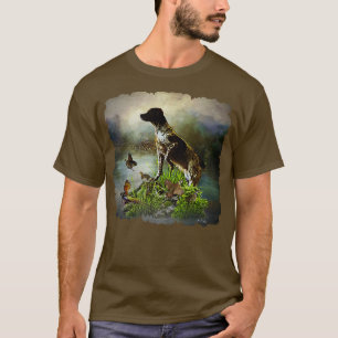 Camiseta cão Brittany