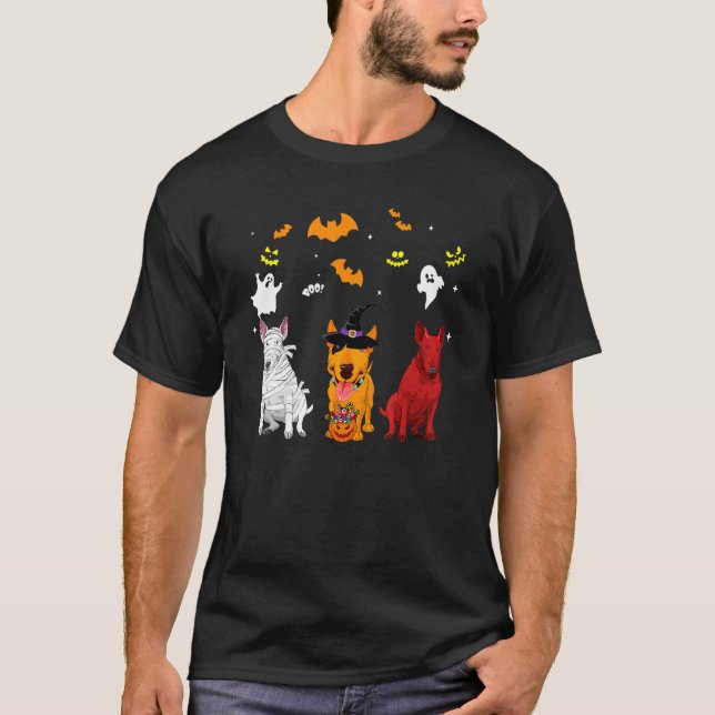 Camiseta Cão Bull Terrier (Frente)