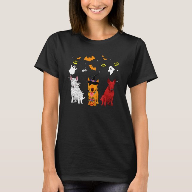 Camiseta Cão Bull Terrier (Frente)