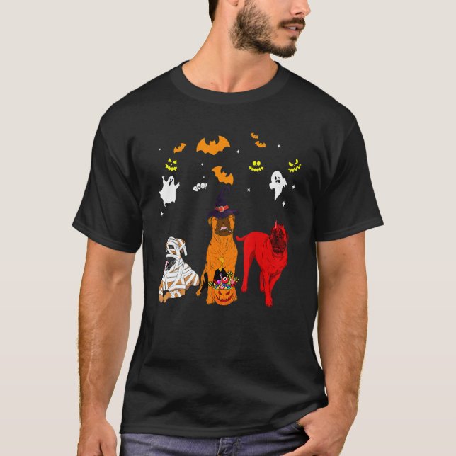 Camiseta Cão Bullmastiff (Frente)