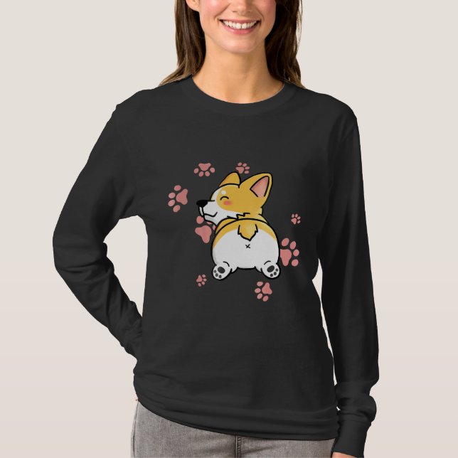 Camiseta Cão Bumbum Corgi (Frente)