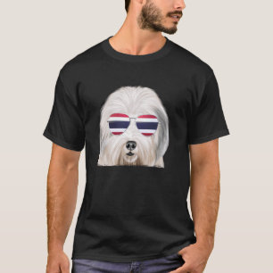 Camiseta Cão-Cachorro-Cachorro Antigo Inglês Tailândia Sina
