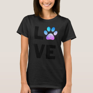 Camiseta Cão Cachorro Imprime Amor Por Mães De Cachorro E P