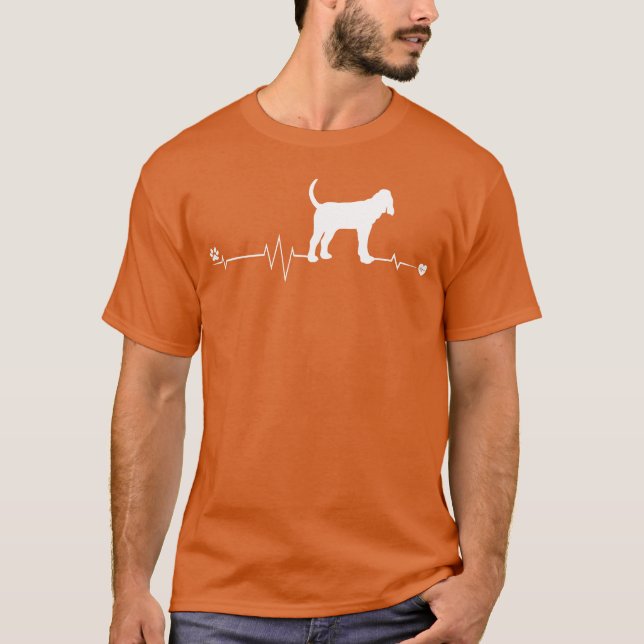 Camiseta Cão Cachorro Pulsação Dosagem Animais Dosagem Cães (Frente)