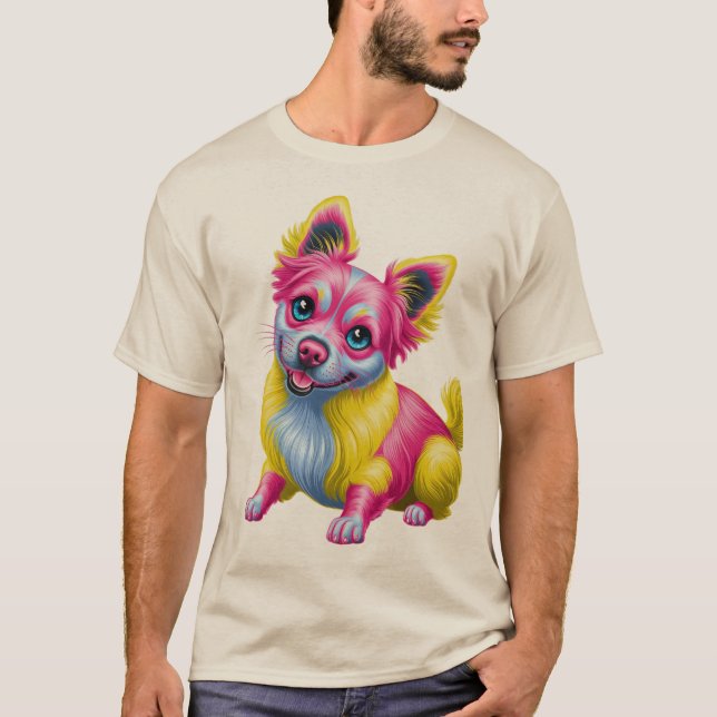 Camiseta Cão-camiseta (Frente)