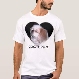 Camiseta Cão cansado