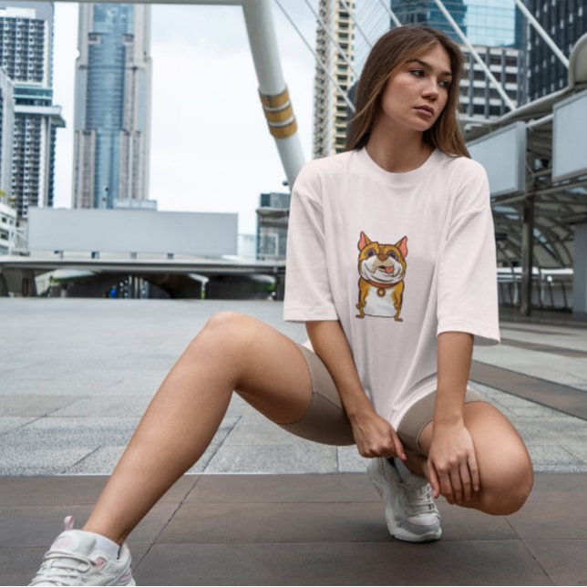 Camiseta Cão Cartoon (Criador carregado)