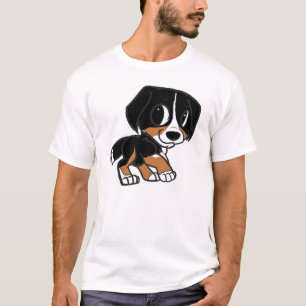 Camiseta cão cartoon.png do mt do entlebucher