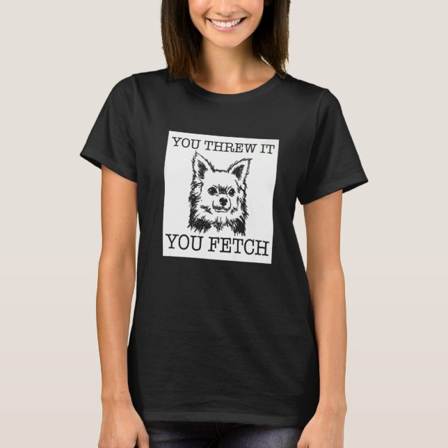 Camiseta cão Chihuahua (Frente)