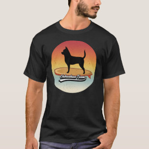Camiseta Cão Chihuahua No Surfboard