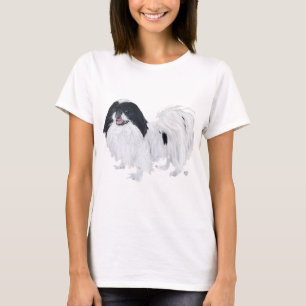 Camiseta Cão Chin Japonês