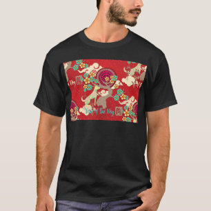 Camiseta cão chinês de ano novo