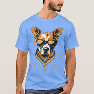 Camiseta cão-colher um amigo de design de cão na moda