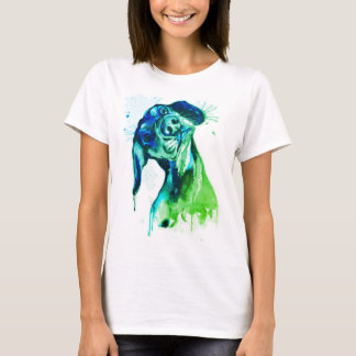 Camiseta Cão Colorido