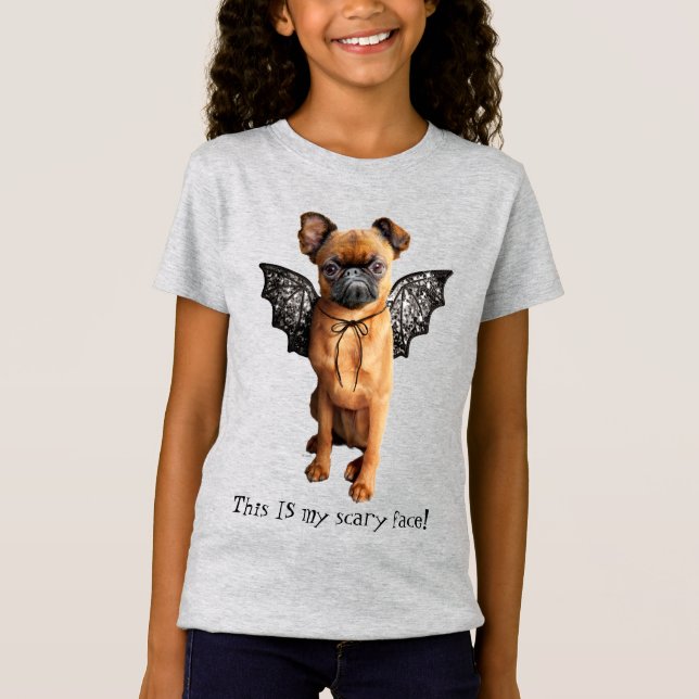 Camiseta Cão Com Asas De Bat (Frente)
