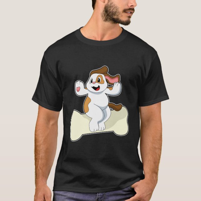 Camiseta Cão com Osso (Frente)