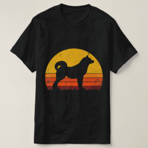 Camiseta Cão Cute Akita Inu Presente de Excelente para o