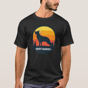 Camiseta Cão da raça Pastor Alemão Gsd 20