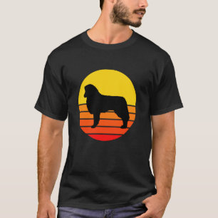 Camiseta Cão da Raça Pastor Inglês Retro Vintage