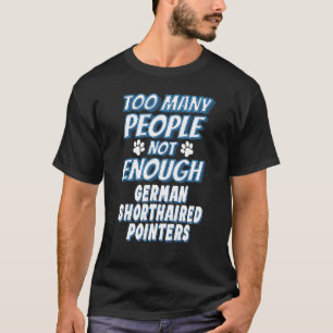 Camiseta Cão da Raça Pointer de Pelo Curto Alemão Antissoci