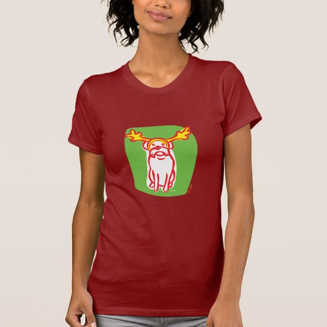 Camiseta Cão da rena do DOGMA (Frente)