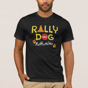 Camiseta Cão da reunião de Rottweiler