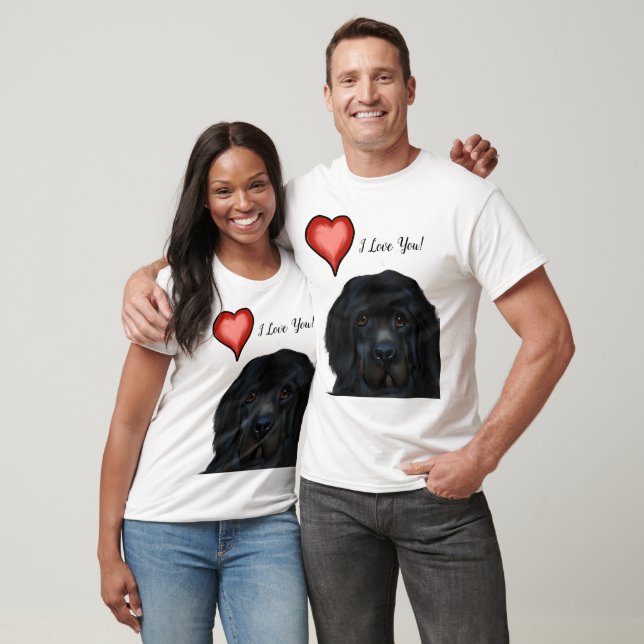 Camiseta Cão da Terra Nova (Unissex)