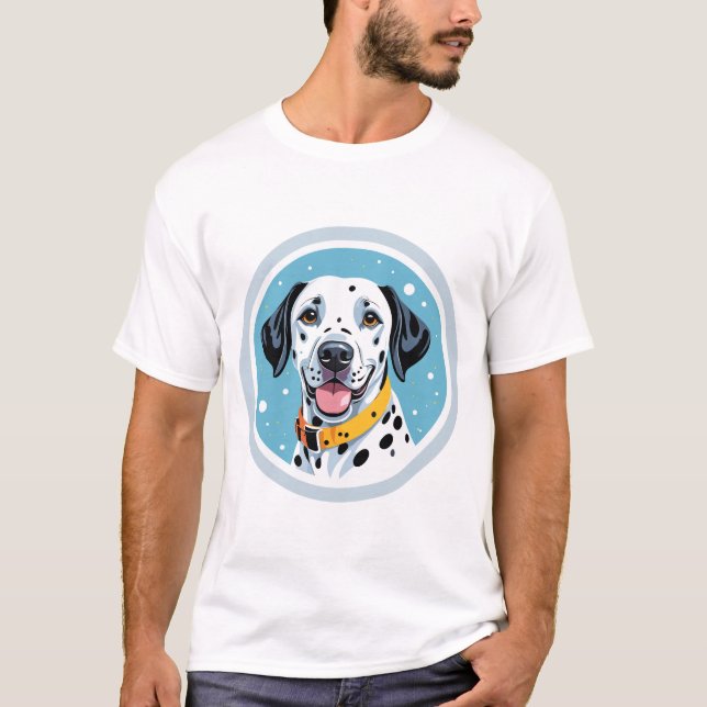 Camiseta Cão Dalmata (Frente)