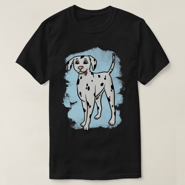 Camiseta Cão Dalmático (Frente do Design)