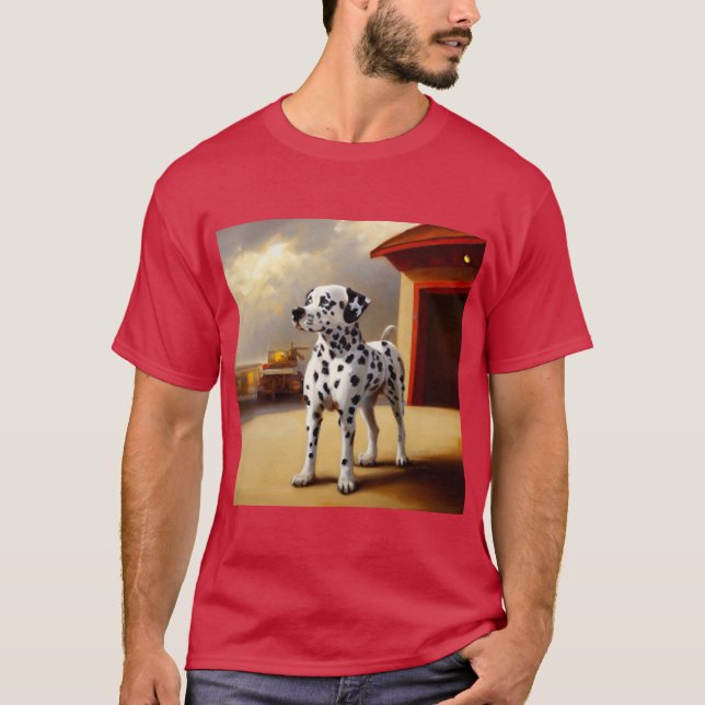 Camiseta Cão Dalmático (Frente)