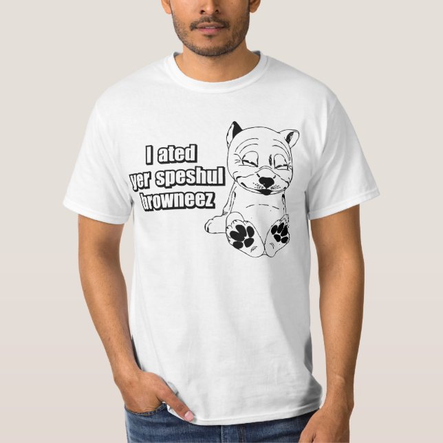 Camiseta Cão das brownies do Stoner (Frente)