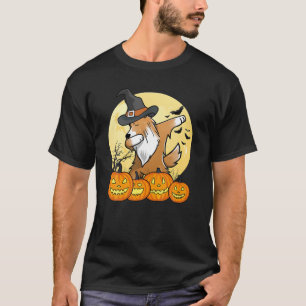 Camiseta Cão-de-abelha do Sheepdog Dance Halloween
