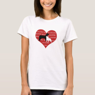 Camiseta Cão de adoção e de salvamento