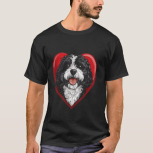 Camiseta Cão de Água Português do Dia dos Namorados