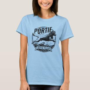Camiseta Cão de Água Português - Equipe de Mergulho