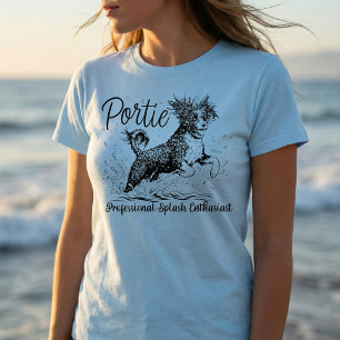 Camiseta Cão de Água Português - Portie