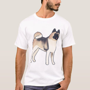 Camiseta Cão-de-akita americano Magic
