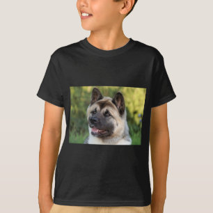 Camiseta Cão de Akita do americano