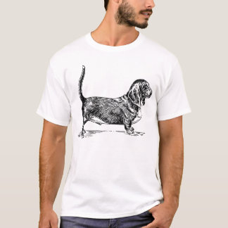 Camiseta Cão de Basset