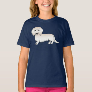 Camiseta Cão-de-bico-de-bico-longo