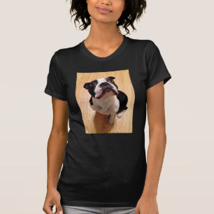 Camiseta Cão de Boston Terrier