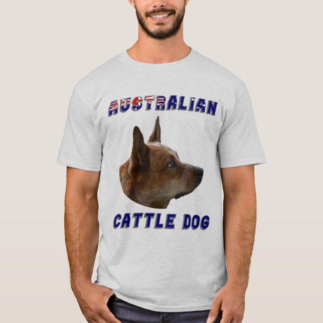 Camiseta Cão de Bovinos Australiano (Frente)