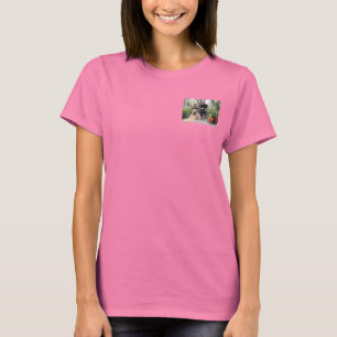 Camiseta Cão de Briard sob o miradouro
