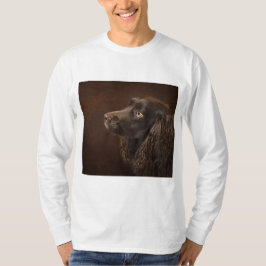 Camiseta Cão De Cabelo Castanho