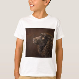 Camiseta Cão De Cabelo Castanho