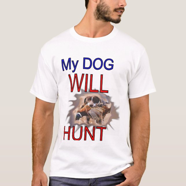 Camiseta cão de caça (Frente)