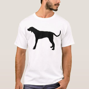 Camiseta cão de caça coonhound americano