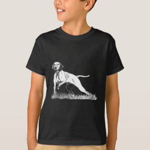 Camiseta Cão De Caça De Aves Vizsla Para Caçadores